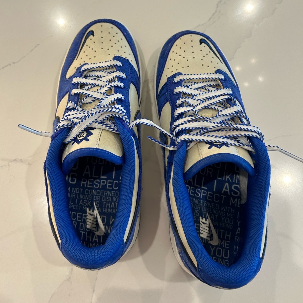 Size 6.5 Jackie Robinson Nike Dunk Low